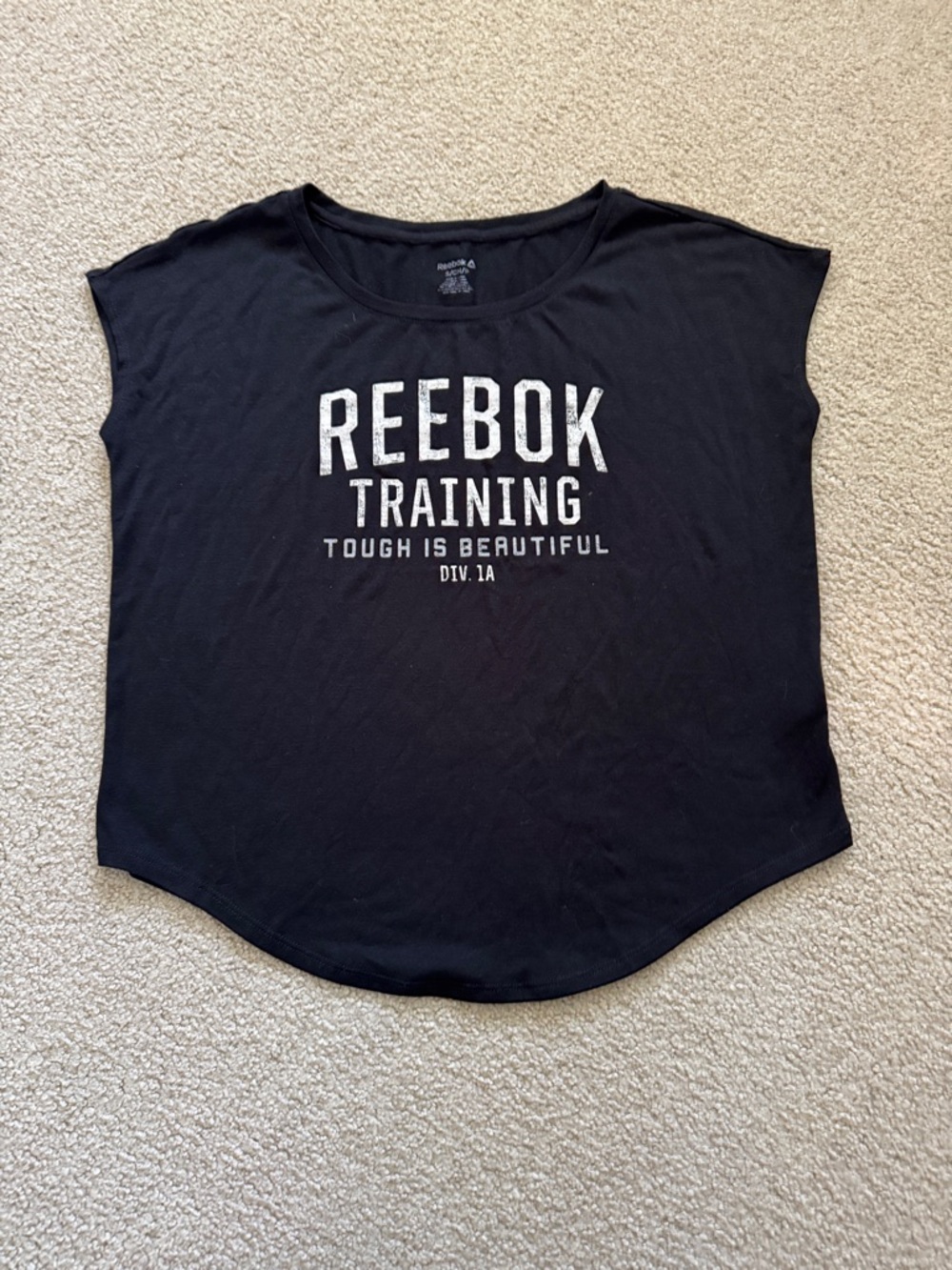 Reebok Black Women's Graphic Training Tee